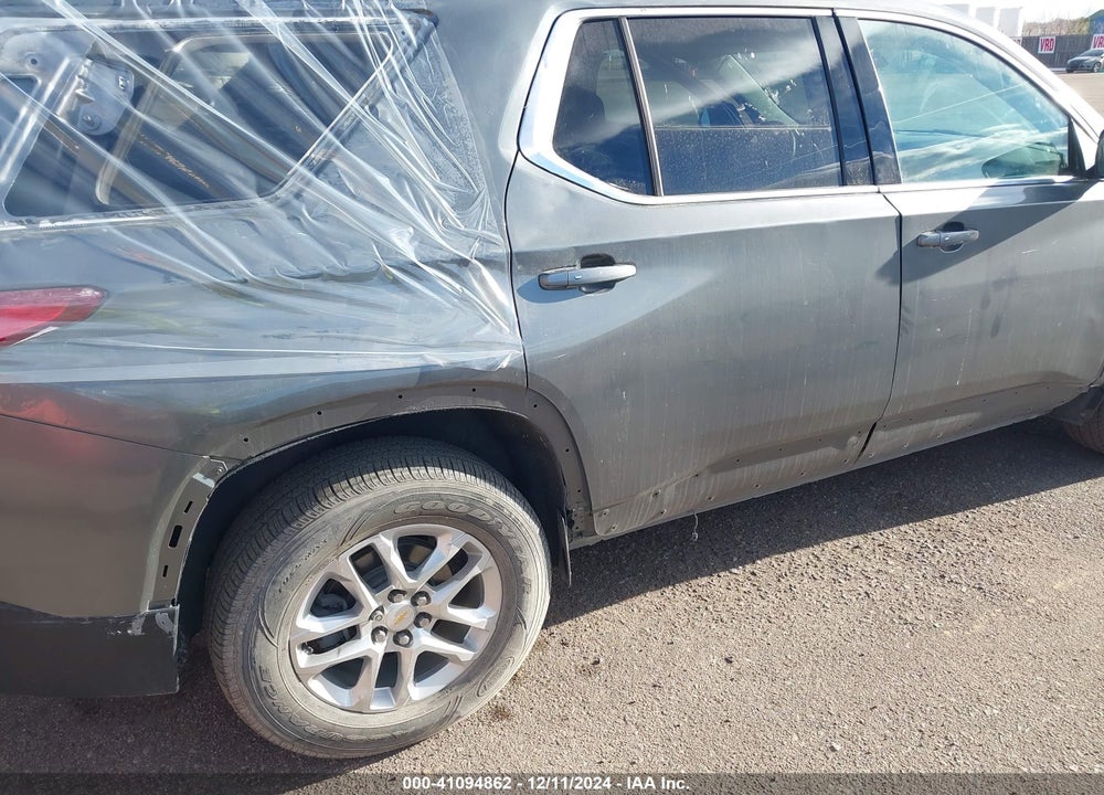 2021 CHEVROLET TRAVERSE FWD LS VIN: 1GNERFKWXMJ244777