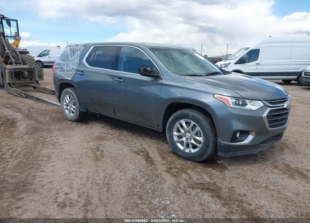 2021 CHEVROLET TRAVERSE FWD LS VIN: 1GNERFKWXMJ244777