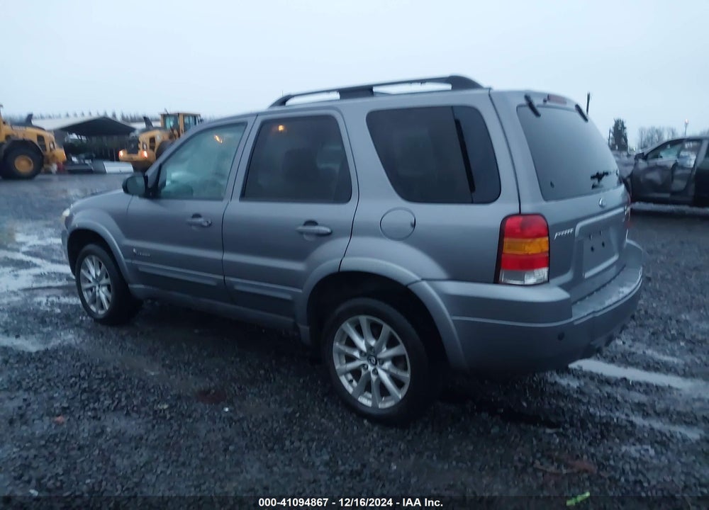 2007 FORD ESCAPE HYBRID VIN: 1FMCU59H47KB99037