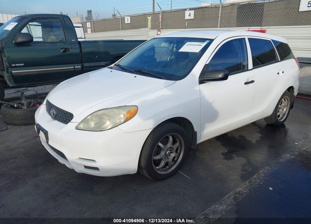 2004 TOYOTA MATRIX STANDARD VIN: 2T1KR32E14C265787