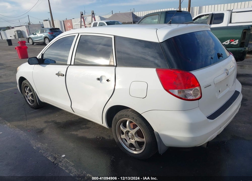 2004 TOYOTA MATRIX STANDARD VIN: 2T1KR32E14C265787