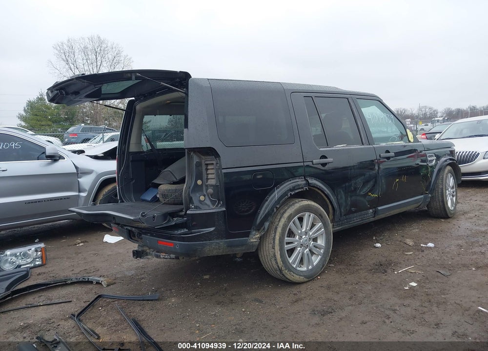 2011 LAND ROVER LR4 VIN: SALAG2D45BA567027