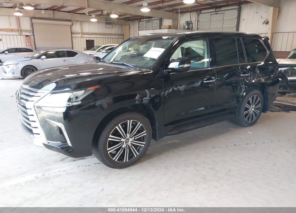 2021 LEXUS LX 570 TWO-ROW VIN: JTJFY7AX9M4347443