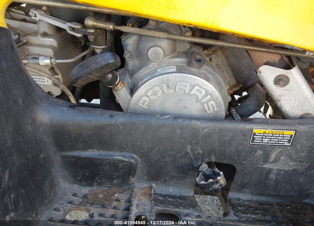 2002 POLARIS SPORTSMAN 500 RSE/500 DUSE VIN: 4XACH50A52A528133