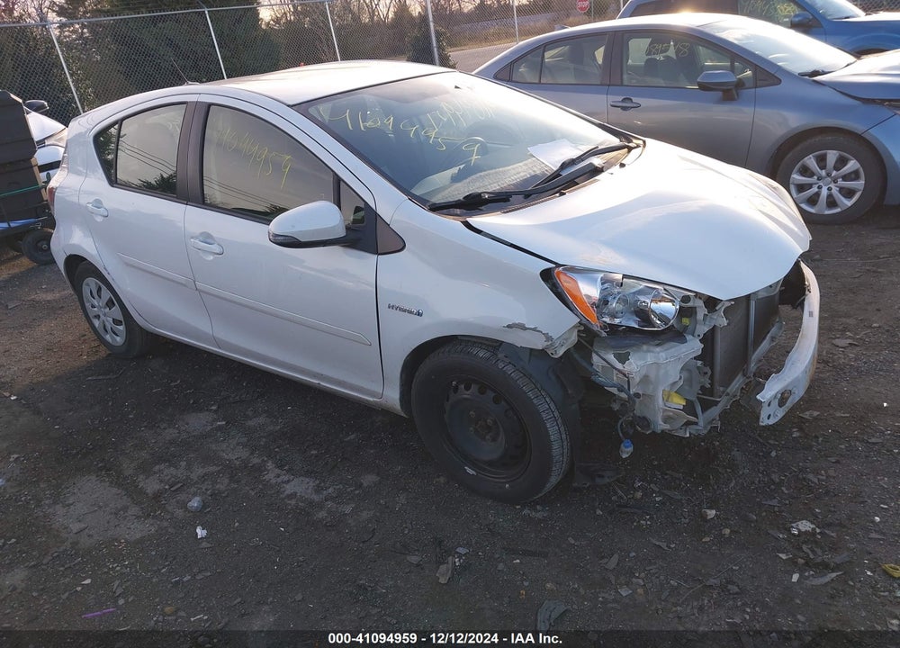 2012 TOYOTA PRIUS C THREE VIN: JTDKDTB31C1508983