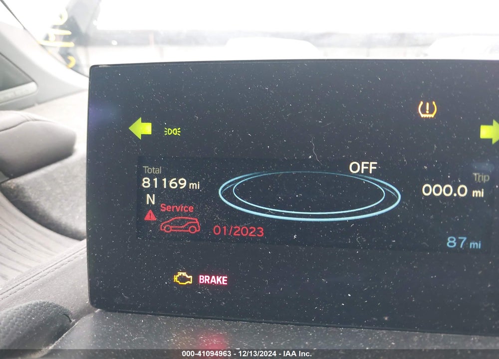 2017 BMW I3 94 AH W/RANGE EXTENDER VIN: WBY1Z8C52HV551575