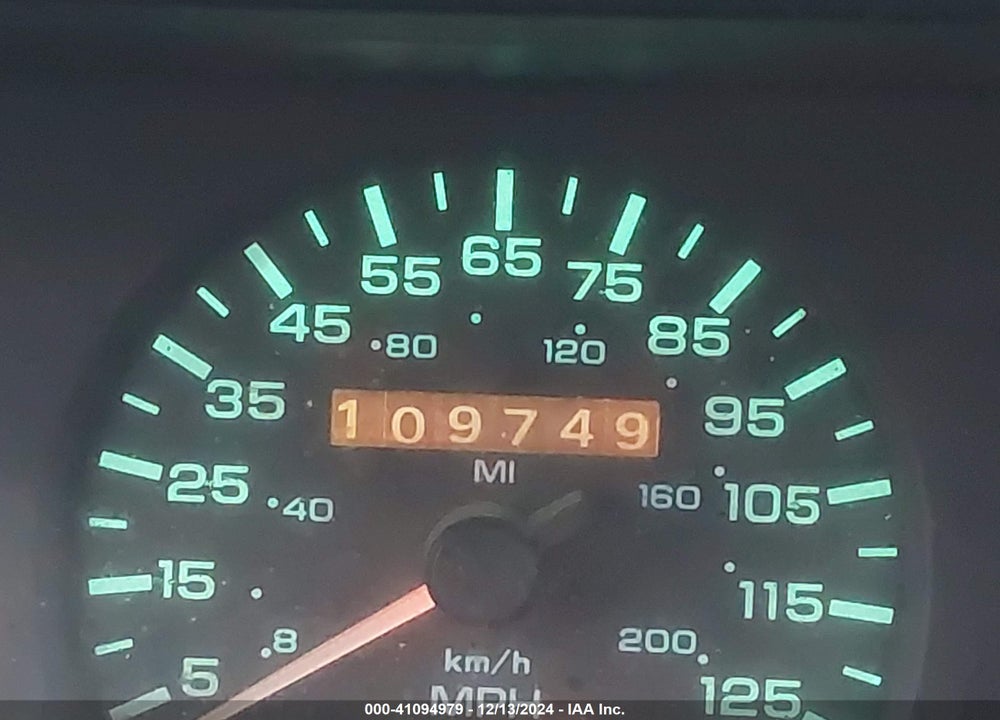 1993 DODGE DAKOTA VIN: 1B7GG23X2PS123537