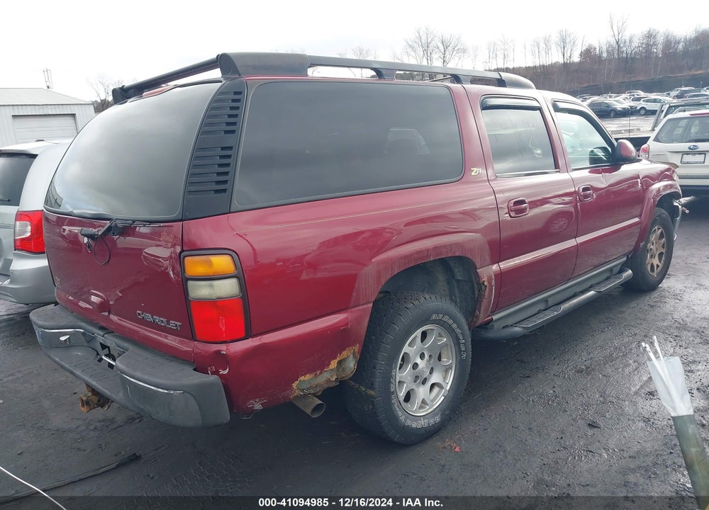 2004 CHEVROLET SUBURBAN 1500 Z71 VIN: 3GNFK16Z04G277949