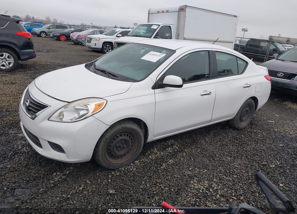 2013 NISSAN VERSA 1.6 SV VIN: 3N1CN7APXDL881238