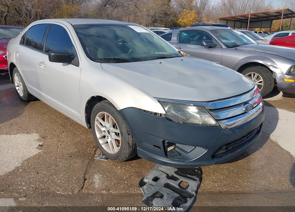 2010 FORD FUSION S VIN: 3FAHP0GA8AR208342
