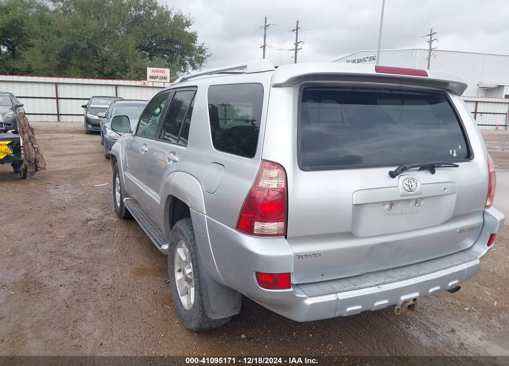 2004 TOYOTA 4RUNNER LIMITED V6 VIN: JTEZU17R840023551