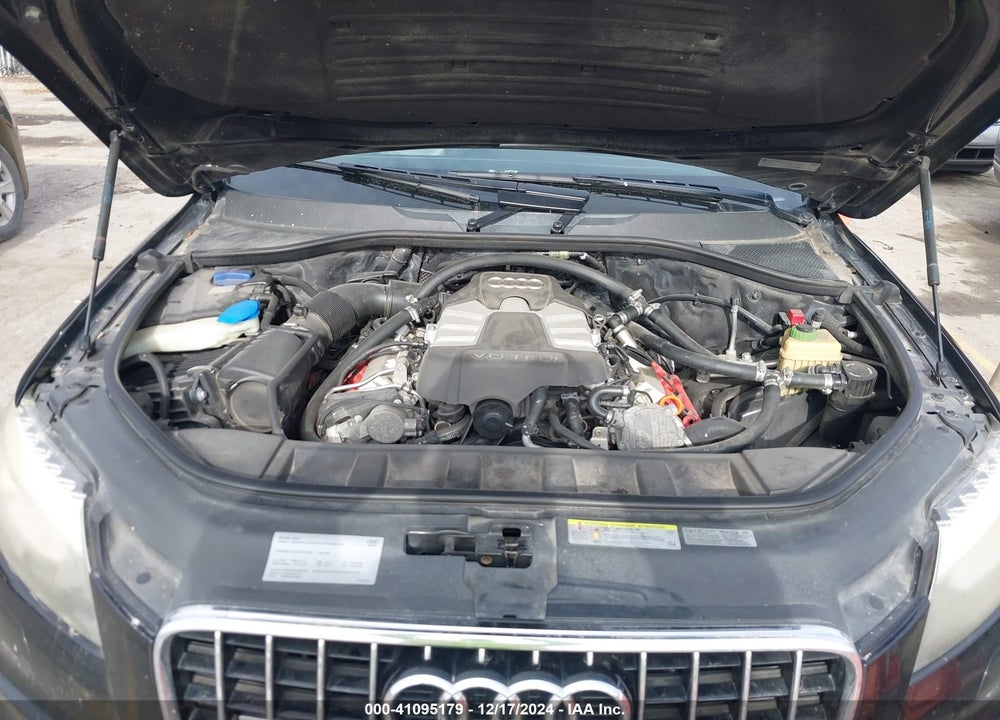 2012 AUDI Q7 3.0T S LINE PRESTIGE VIN: WA1DGBFEXCD007833