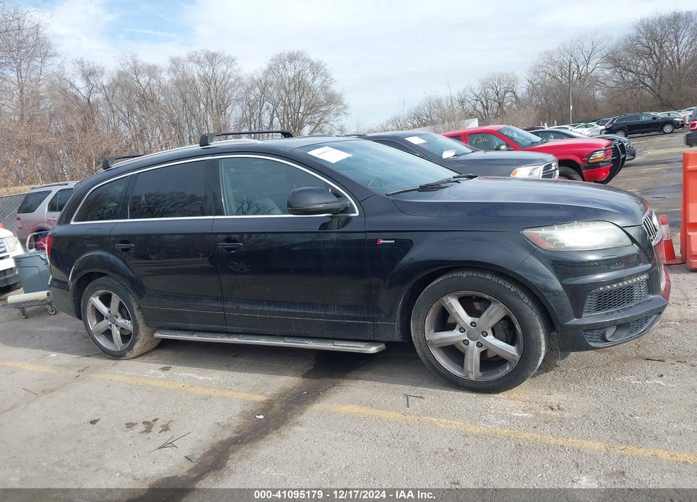 2012 AUDI Q7 3.0T S LINE PRESTIGE VIN: WA1DGBFEXCD007833
