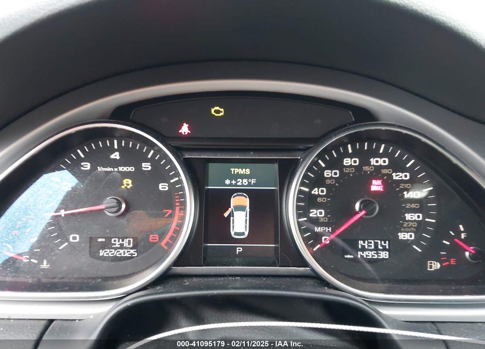 2012 AUDI Q7 3.0T S LINE PRESTIGE VIN: WA1DGBFEXCD007833
