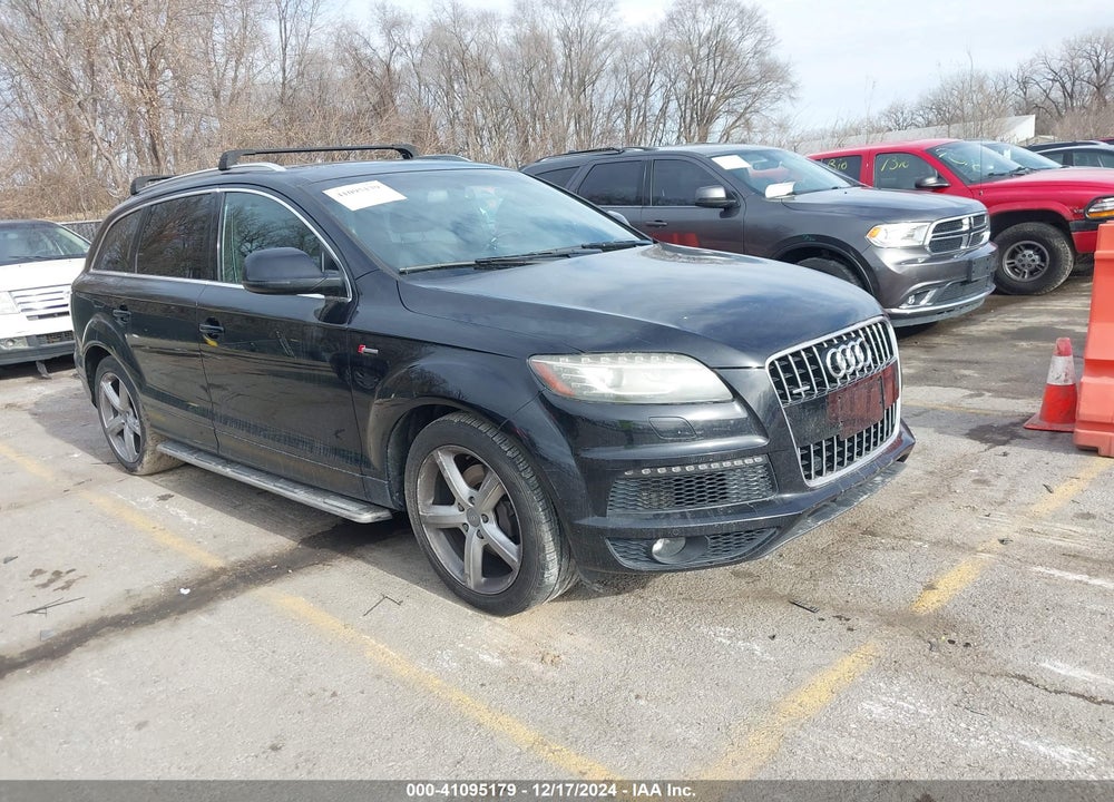 2012 AUDI Q7 3.0T S LINE PRESTIGE VIN: WA1DGBFEXCD007833