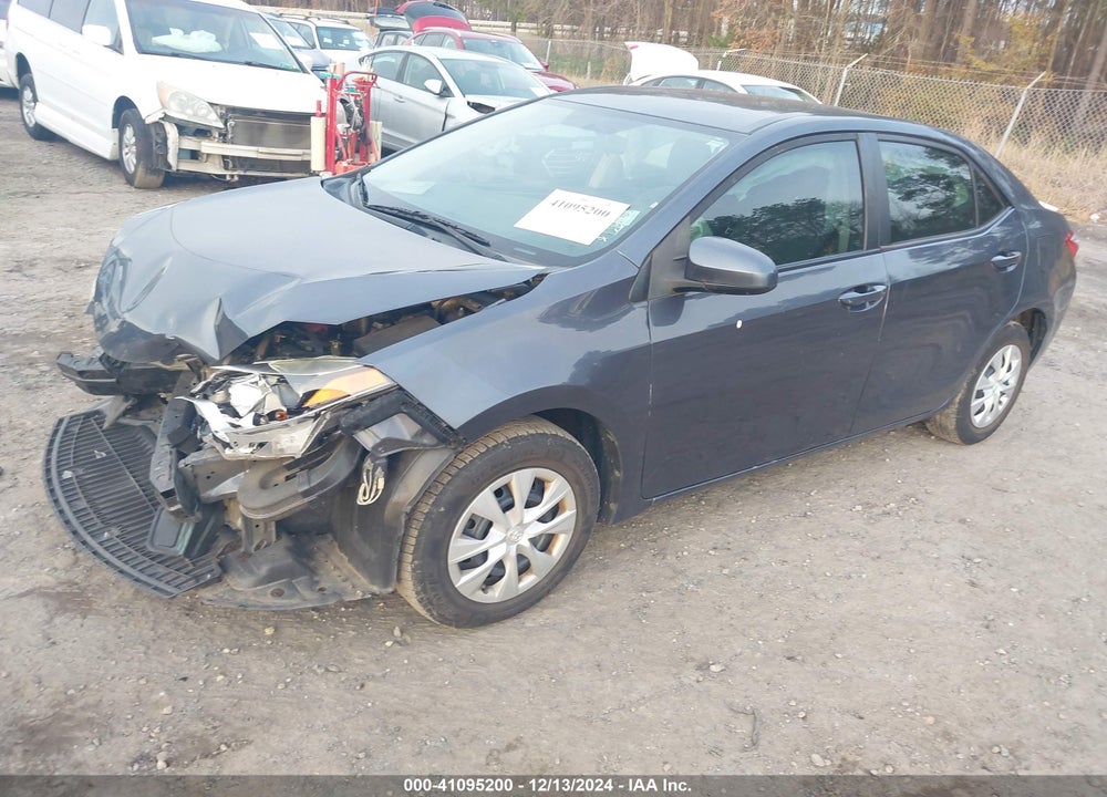 2016 TOYOTA COROLLA L VIN: 5YFBURHE0GP461233