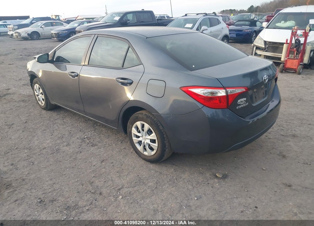 2016 TOYOTA COROLLA L VIN: 5YFBURHE0GP461233