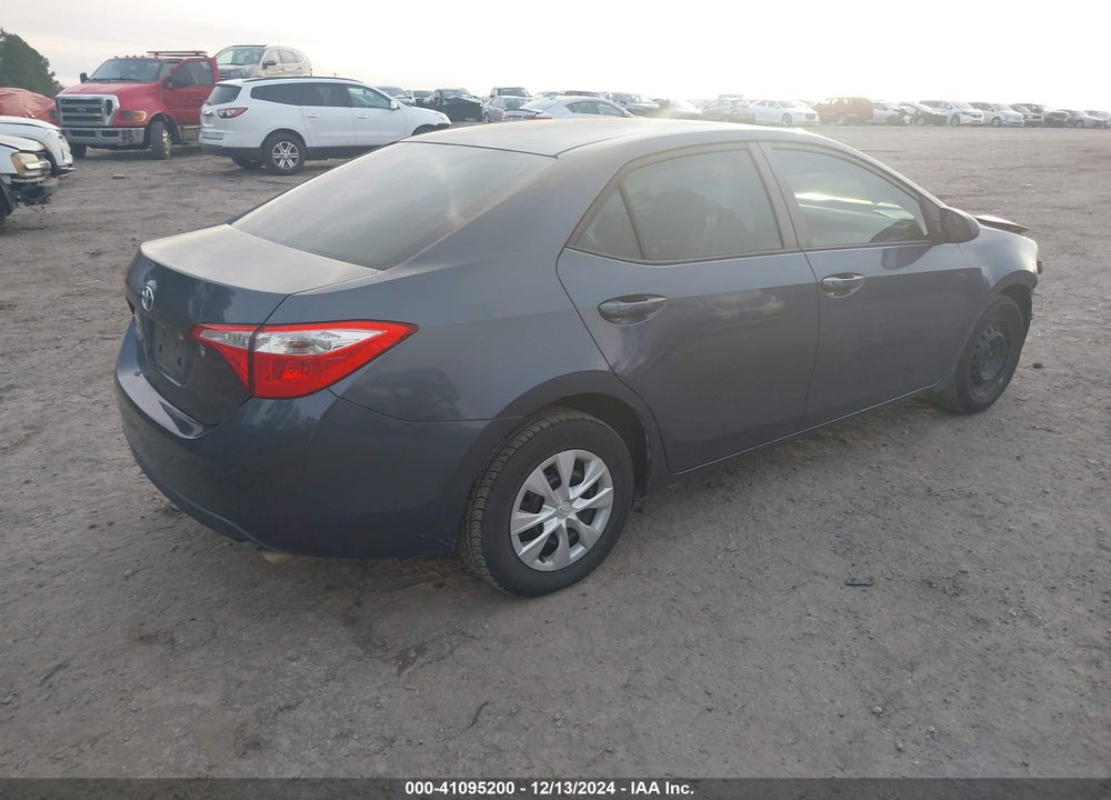 2016 TOYOTA COROLLA L VIN: 5YFBURHE0GP461233