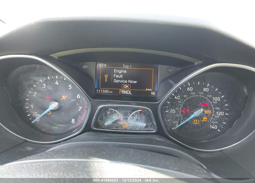 2018 FORD FOCUS VIN: 1FADP3F27JL324544