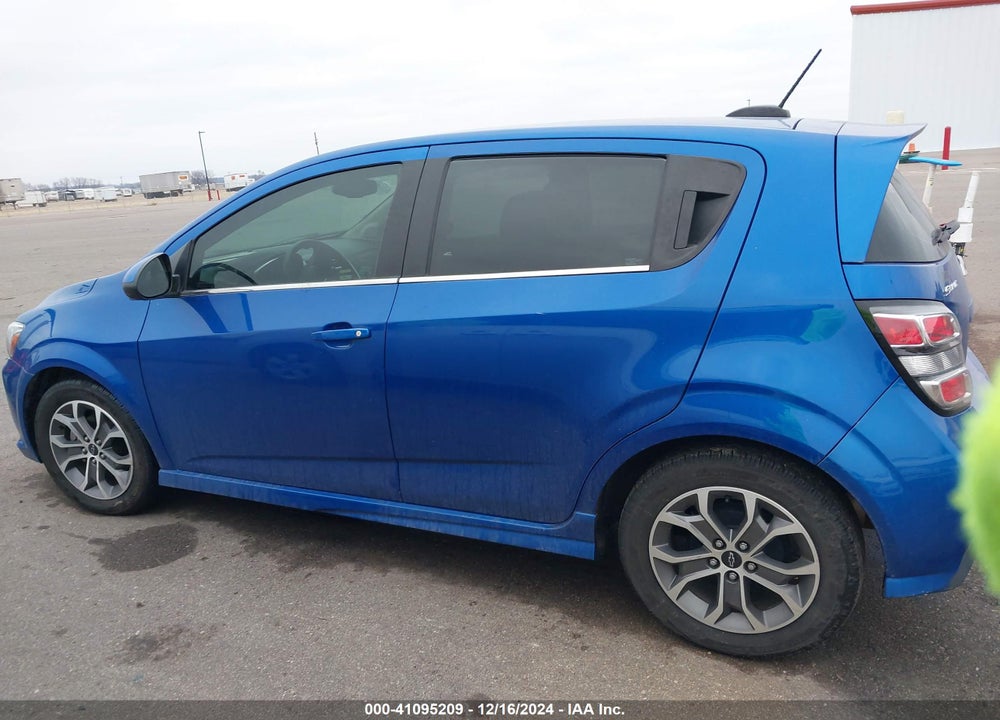 2018 CHEVROLET SONIC VIN: 1G1JD6SH7J4114692