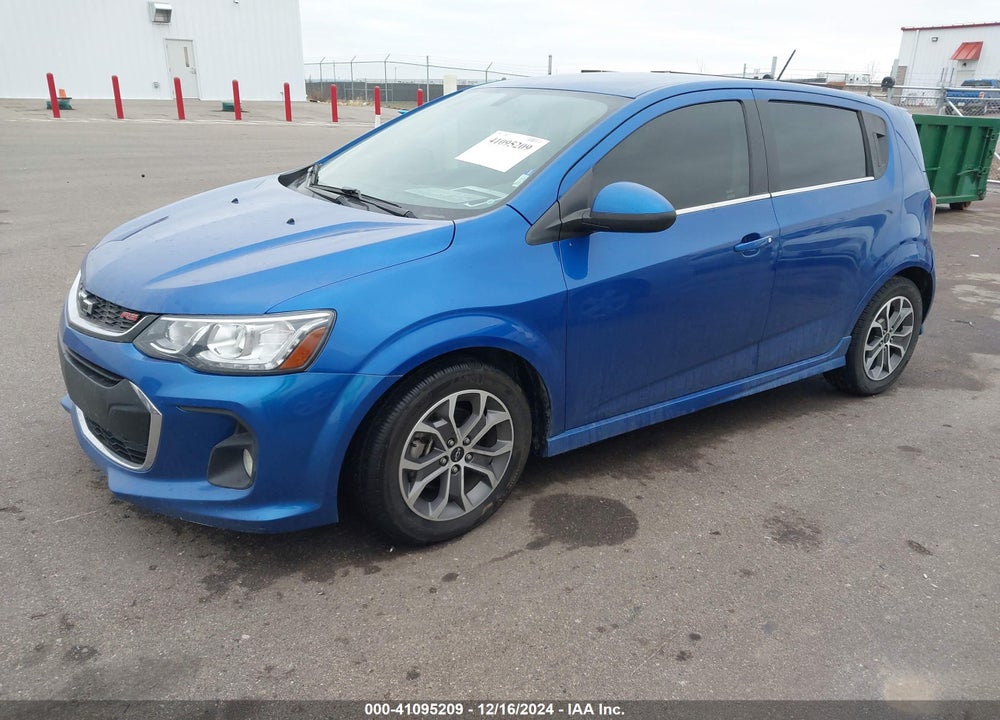 2018 CHEVROLET SONIC VIN: 1G1JD6SH7J4114692