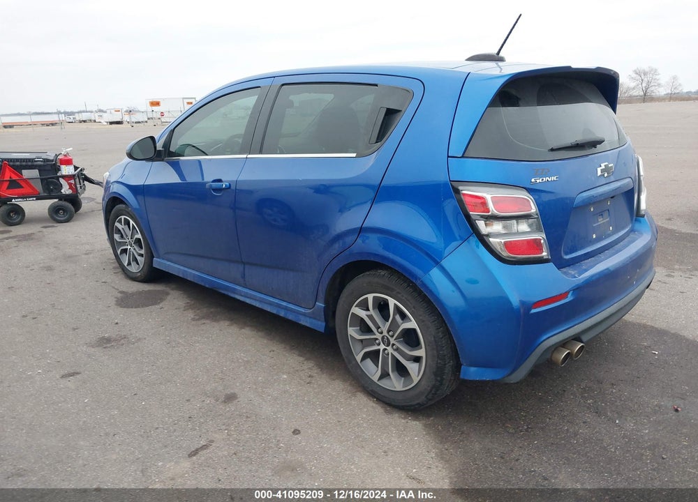 2018 CHEVROLET SONIC VIN: 1G1JD6SH7J4114692