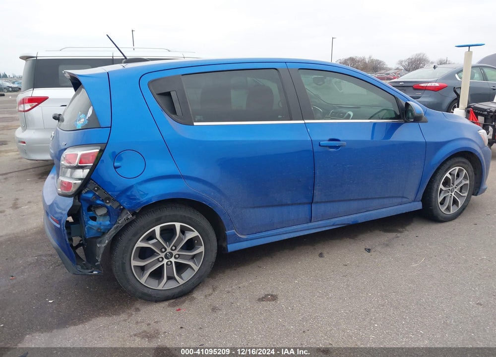 2018 CHEVROLET SONIC VIN: 1G1JD6SH7J4114692