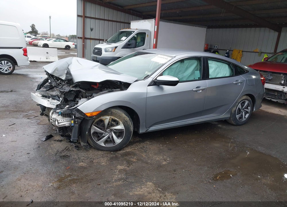 2019 HONDA CIVIC LX VIN: 19XFC2F69KE213063