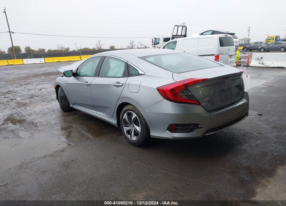 2019 HONDA CIVIC LX VIN: 19XFC2F69KE213063
