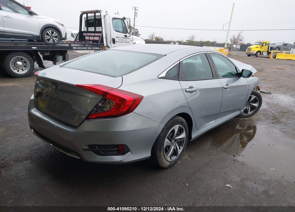 2019 HONDA CIVIC LX VIN: 19XFC2F69KE213063
