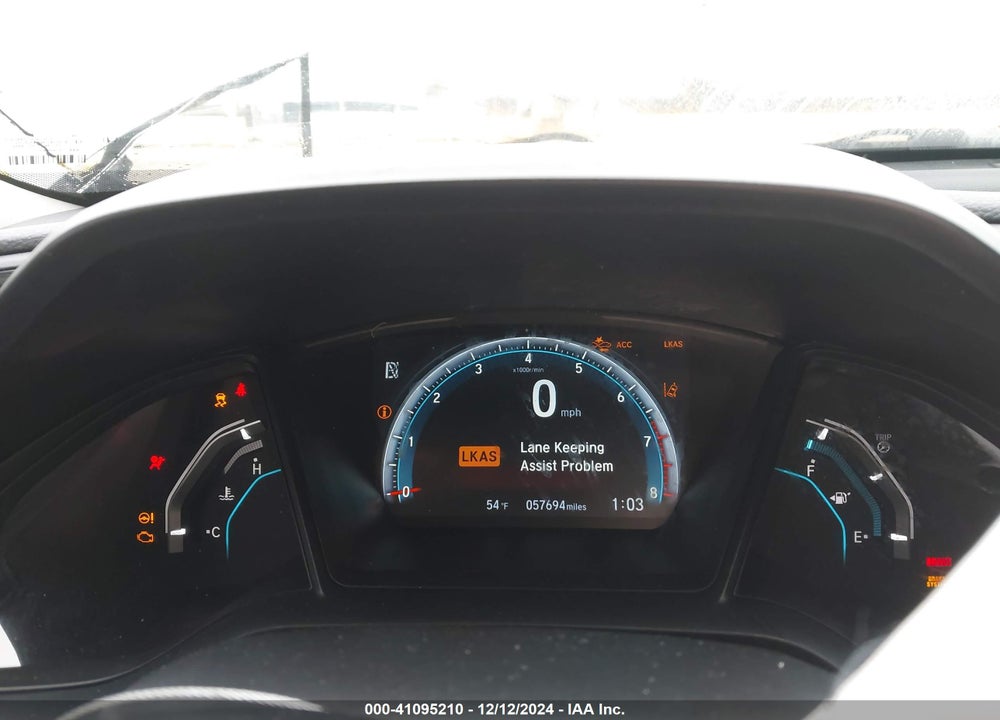 2019 HONDA CIVIC LX VIN: 19XFC2F69KE213063