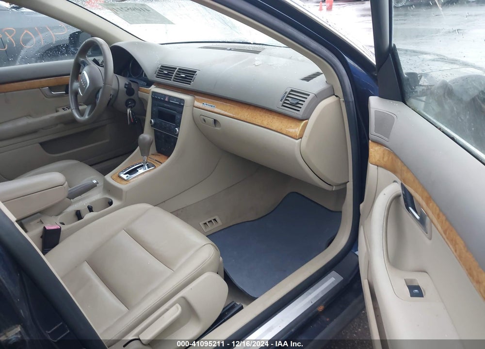 2008 AUDI A4 2.0T/2.0T SPECIAL EDITION/SE 2.0T VIN: WAUDF78E48A076221