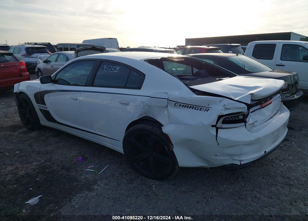 2016 DODGE CHARGER VIN: 2C3CDXBG1GH140170