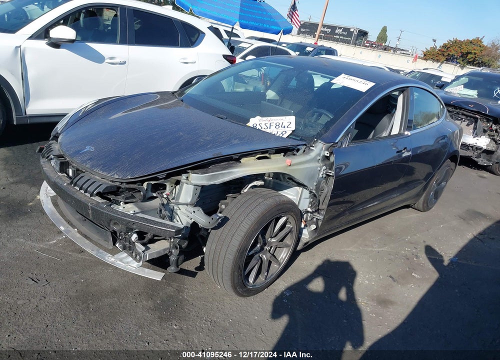 2020 TESLA MODEL 3 LONG RANGE DUAL MOTOR ALL-WHEEL DRIVE VIN: 5YJ3E1EB4LF798104