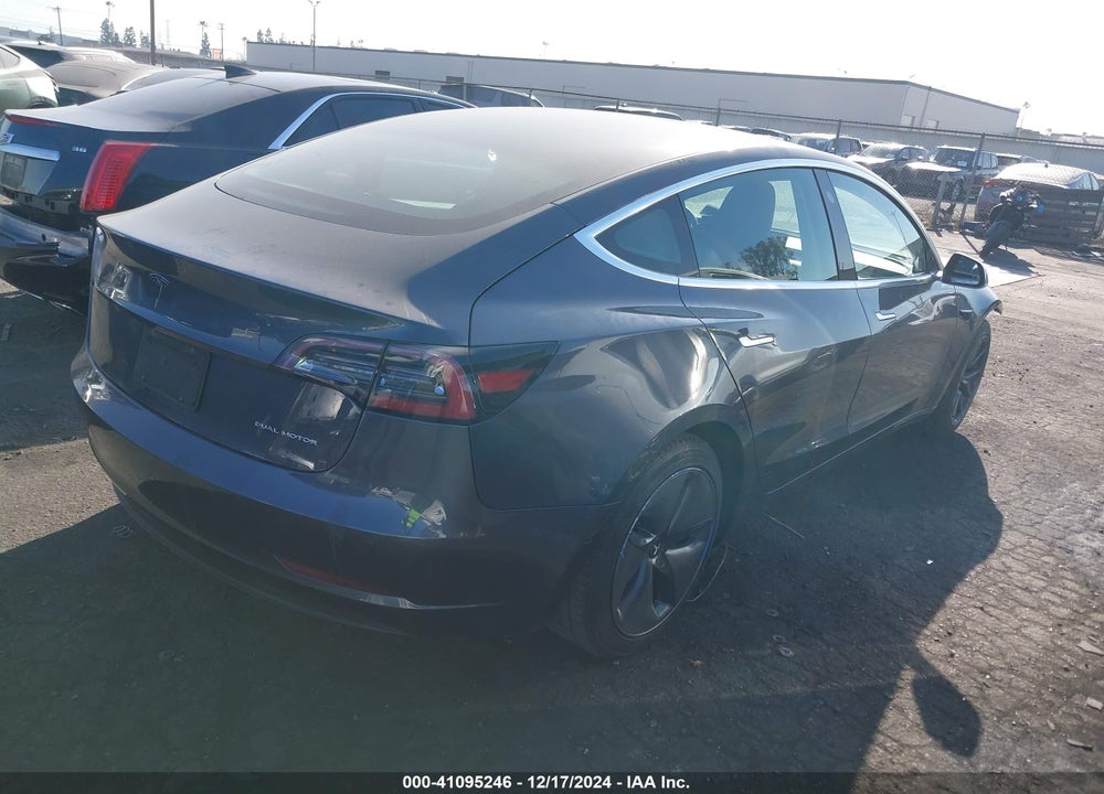2020 TESLA MODEL 3 LONG RANGE DUAL MOTOR ALL-WHEEL DRIVE VIN: 5YJ3E1EB4LF798104