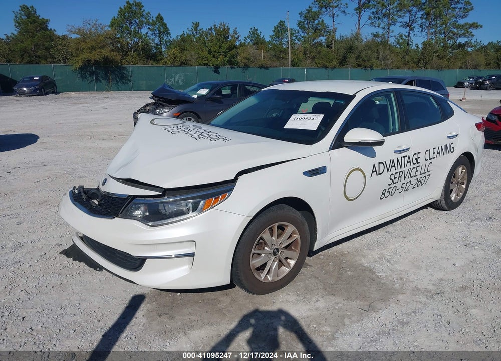 2016 KIA OPTIMA LX VIN: KNAGT4L31G5070863