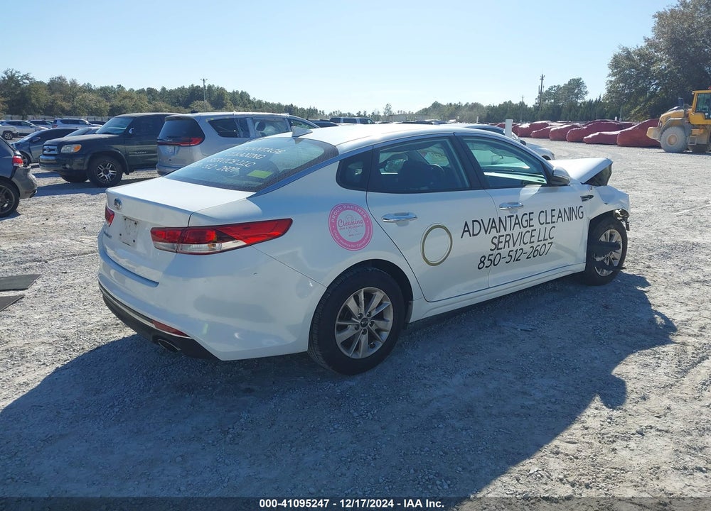 2016 KIA OPTIMA LX VIN: KNAGT4L31G5070863