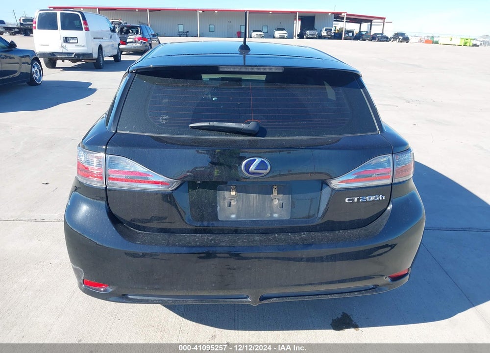 2013 LEXUS CT 200H VIN: JTHKD5BH5D2153706