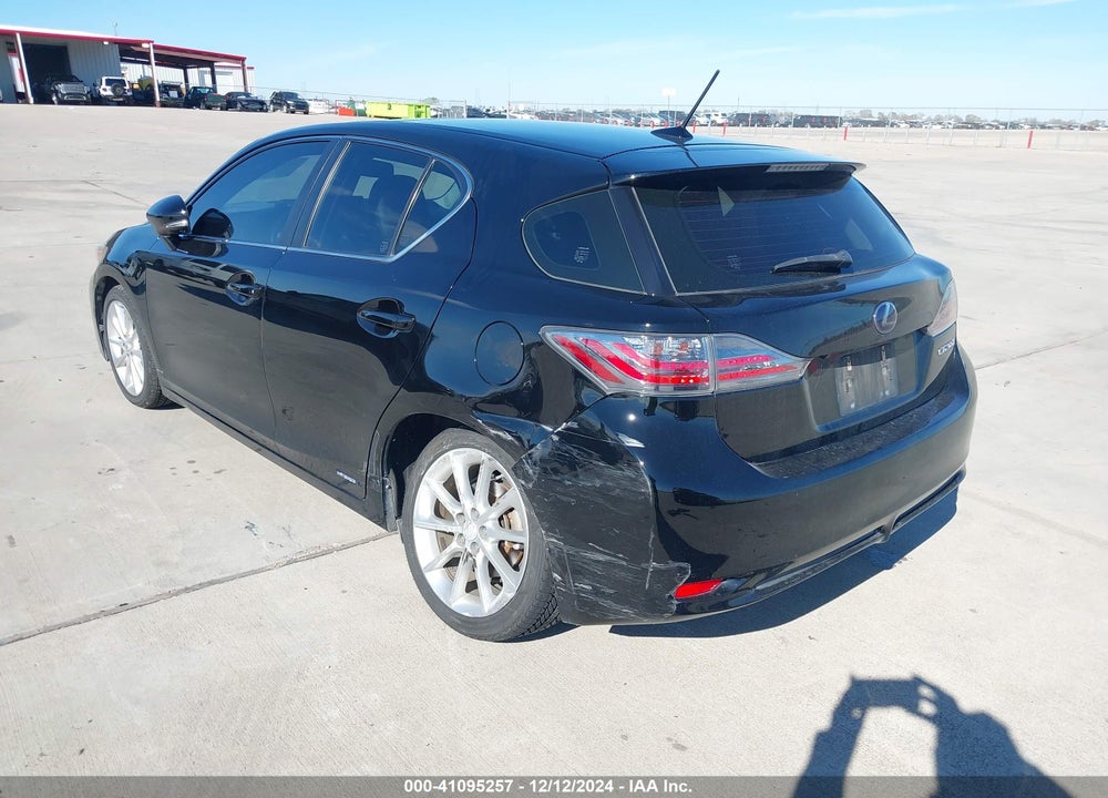2013 LEXUS CT 200H VIN: JTHKD5BH5D2153706