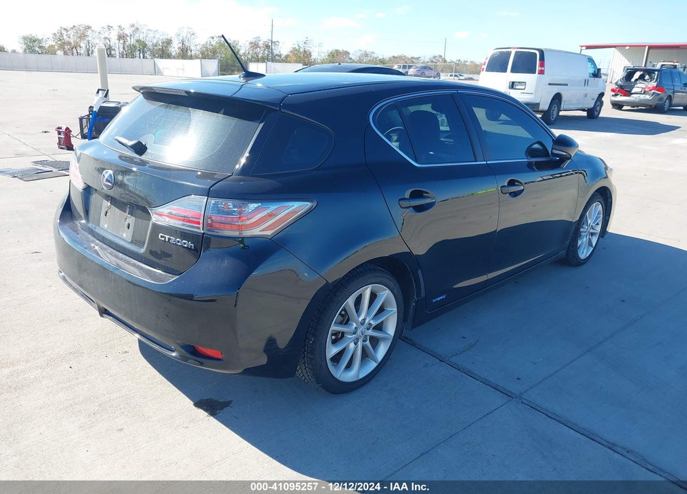 2013 LEXUS CT 200H VIN: JTHKD5BH5D2153706