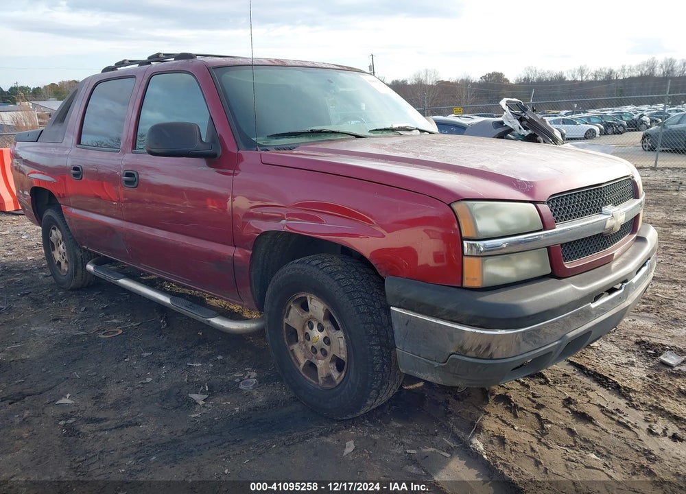 2004 CHEVROLET AVALANCHE 1500 VIN: 3GNEC12T94G269911