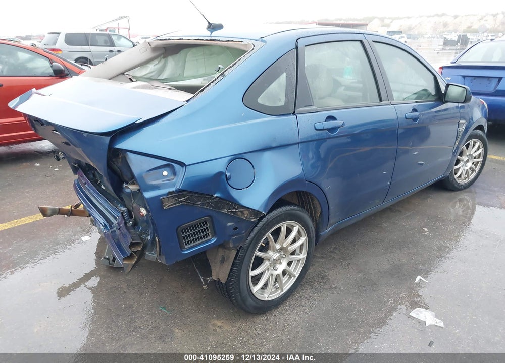 2008 FORD FOCUS SE/SES VIN: 1FAHP35N38W295811