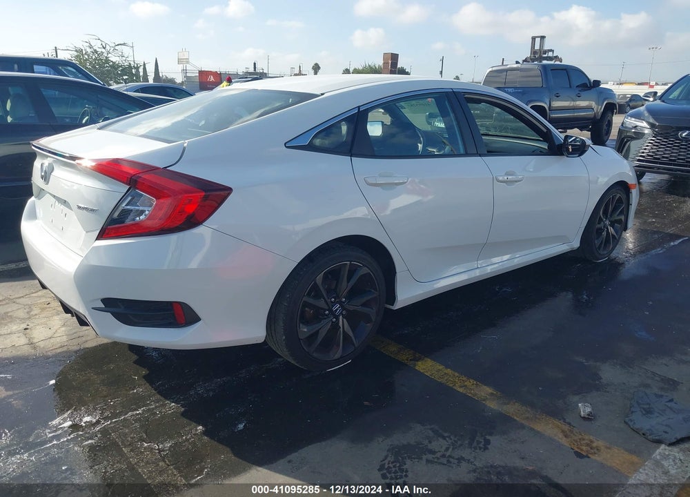 2020 HONDA CIVIC SEDAN VIN: 19XFC2F85LE215105