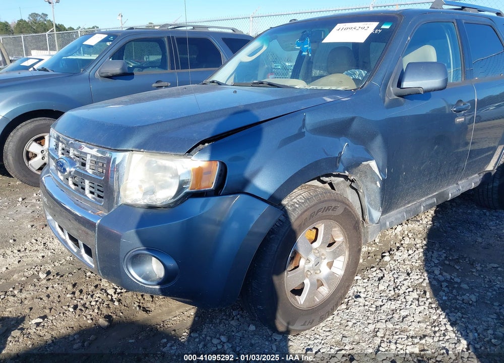 2010 FORD ESCAPE LIMITED VIN: 1FMCU0E75AKB66765