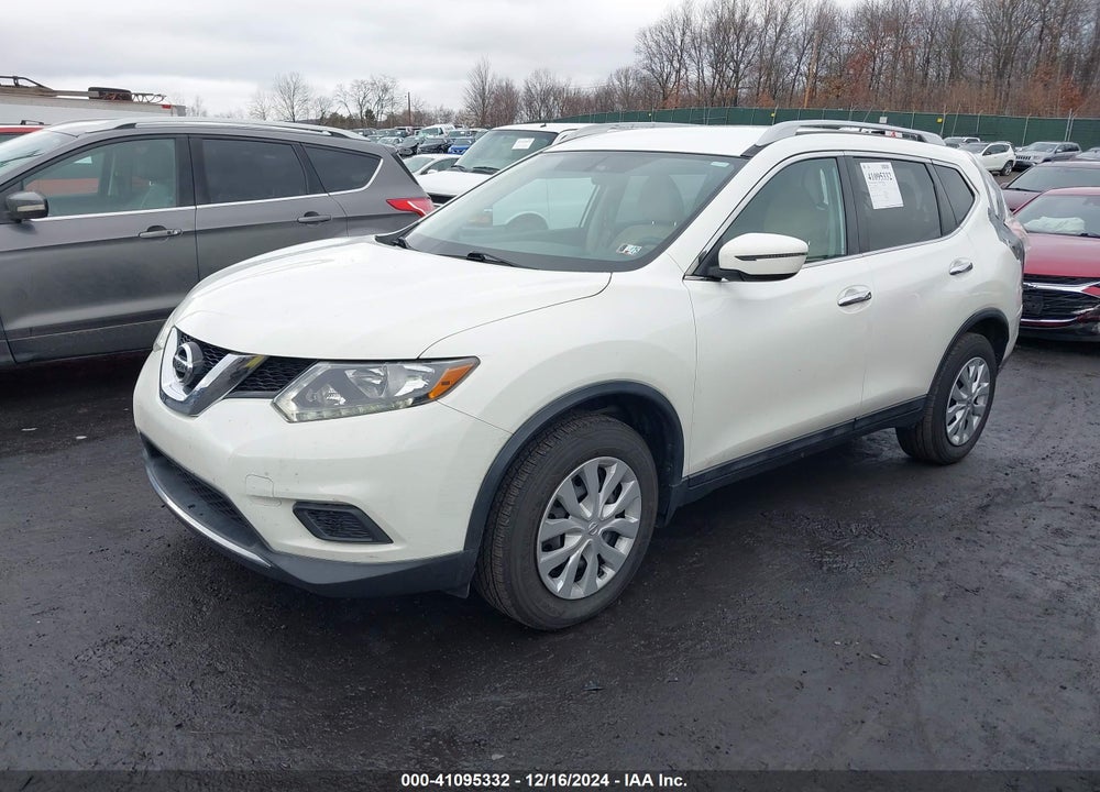 2016 NISSAN ROGUE S VIN: 5N1AT2MV1GC827278