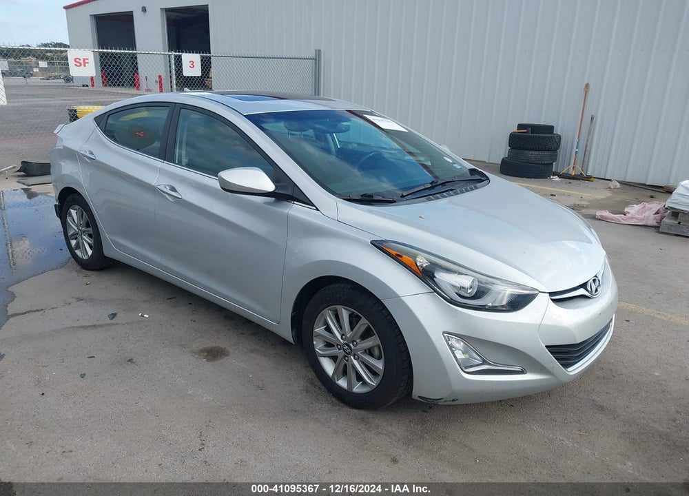 2015 HYUNDAI ELANTRA SE VIN: 5NPDH4AE0FH638112