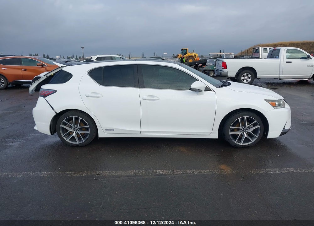 2015 LEXUS CT 200H VIN: JTHKD5BH2F2229305