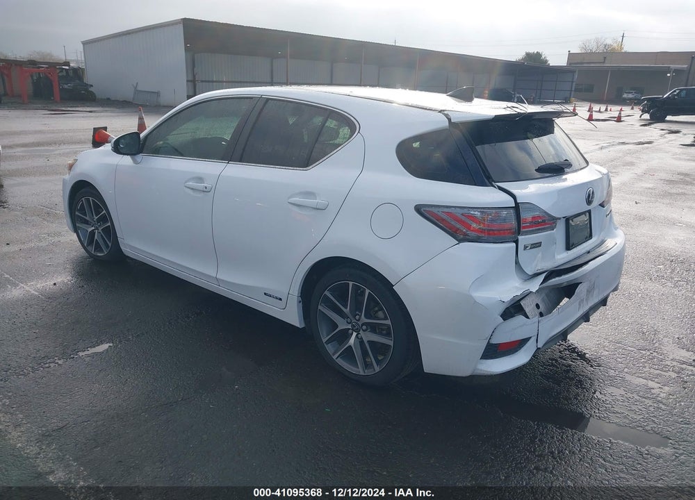 2015 LEXUS CT 200H VIN: JTHKD5BH2F2229305