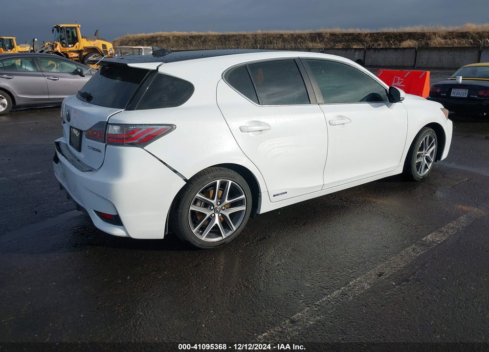 2015 LEXUS CT 200H VIN: JTHKD5BH2F2229305