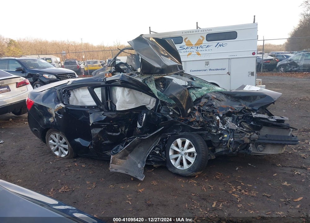 2013 KIA RIO VIN: KNADN4A38D6285940